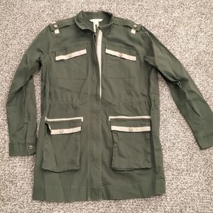 Cabi military lightweight jacket size medium army green khaki